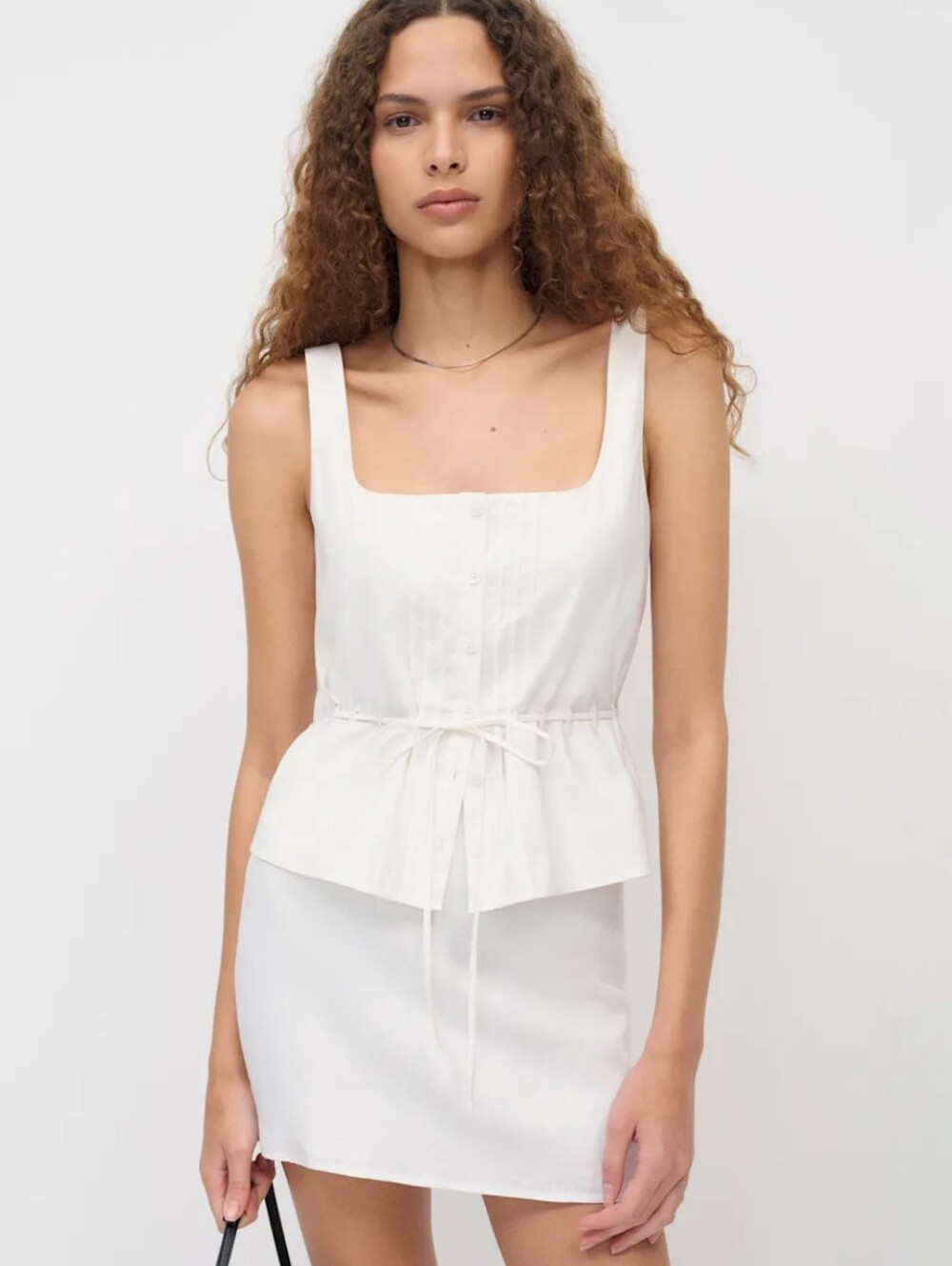 Reformation Veranda Linen Mini Skirt - 2